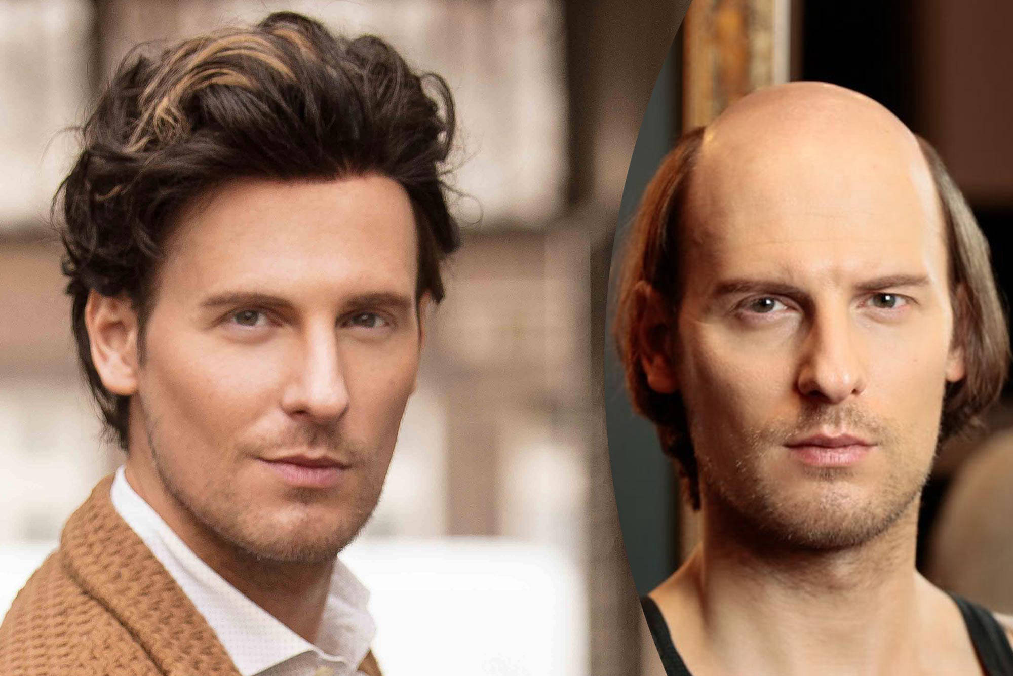 Men's Hairpieces: 100% Human Hair - House of European Hair